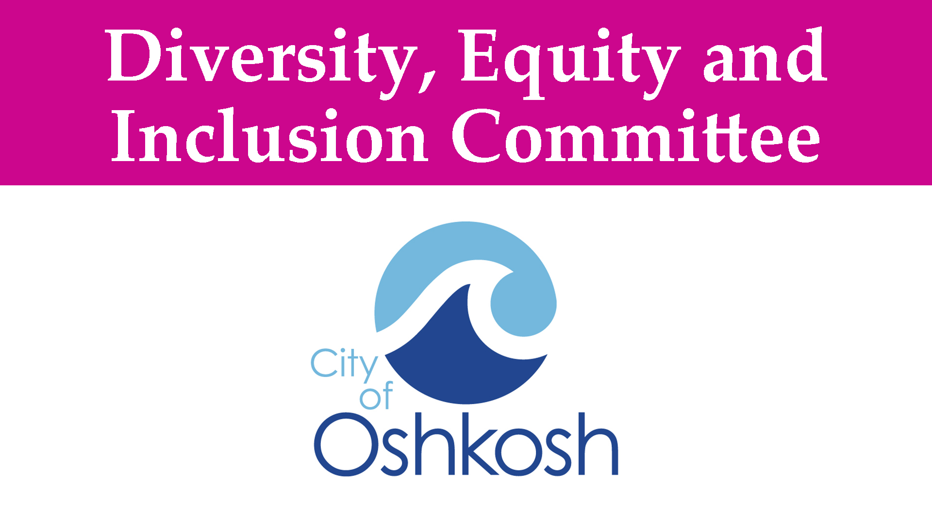 Diversity, Equity, and Inclusion Committee 3/25/24